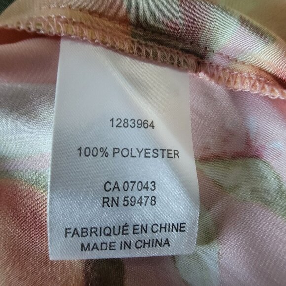 Joie Womens Large Sleeveless Lemon Print Blouse With Flutter Sleeves V-Neckline - Picture 7 of 14